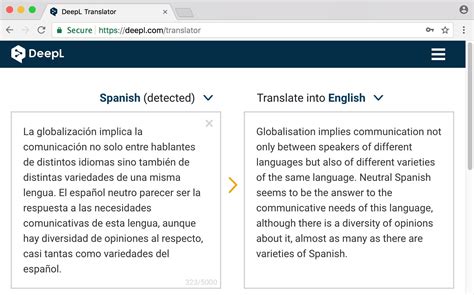 english to spanish translator deepl